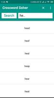 Crossword Solver capture d'écran 1