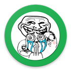 Meme stickers for WhatsApp icon
