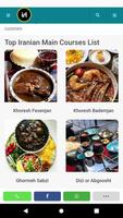 2 Schermata Iranian Cuisines