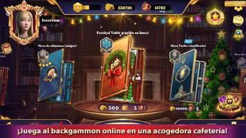 café de Backgammon Poster