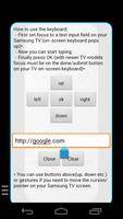 Touchpad remote for Samsung TV capture d'écran 1