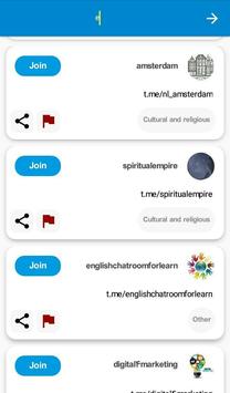 Groups and Channels of Telegram screenshot 1