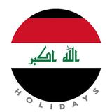 Iraq Holidays : Baghdad Calendar icône