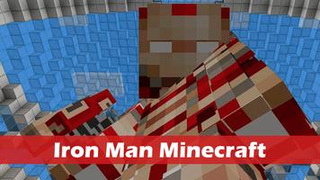 Iron Man Mod Minecraft Games Affiche