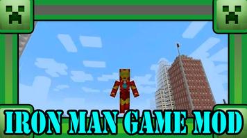 Iron Man Games Minecraft Mod Affiche