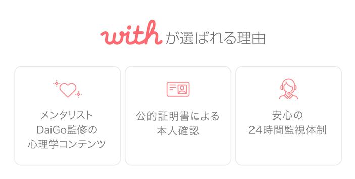 出会いは with(ウィズ) - 婚活・恋活・マッチングアプリ 無料 screenshot 4