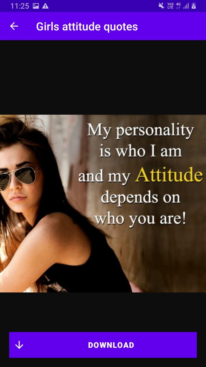 Featured image of post Girls Attitude Thoughts In Hindi / A nice effort to motivate the youth to go ahead with positive attitude and to realise their capabilities.