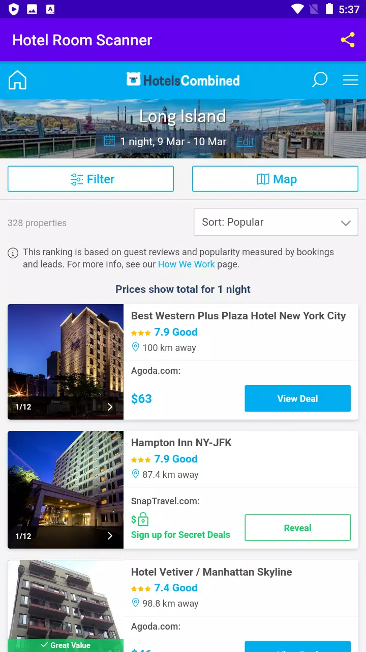 spændende To grader Tilintetgøre Hotel Room Scanner APK for Android Download