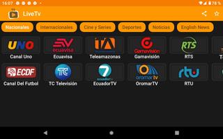 TV Ecuador en Vivo - LiveTv capture d'écran 2