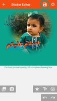 Islamic Stickers editor for Whatsapp WAStickerApps постер