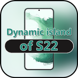 Dynamic island - Galaxy S22 Zeichen