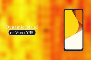 Dynamic island of Vivo Y35 Plakat