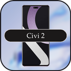 Dynamic island - Xiaomi Civi 2 Zeichen
