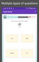 Kanji Quest ảnh chụp màn hình 1