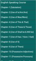 English Speaking Course تصوير الشاشة 1