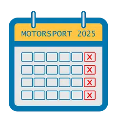 Motorsport Calendar 2025 Icon