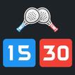 Padel scoreboard icon