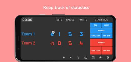 Padel scoreboard تصوير الشاشة 1