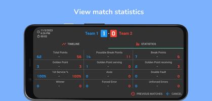 Padel scoreboard تصوير الشاشة 2