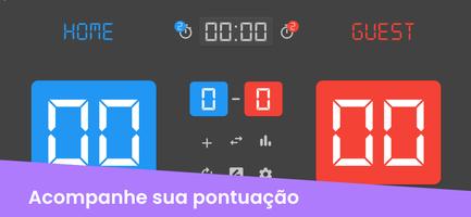 Placar de vôlei Cartaz