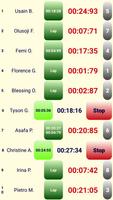 10 Multiple Stopwatches Free screenshot 2