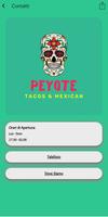 Peyote Tacos Mexican captura de pantalla 1