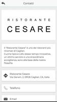 Cesare Restaurant captura de pantalla 1