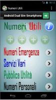 Numeri Utili poster