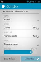 3 Schermata GottoJab - Alcol Test