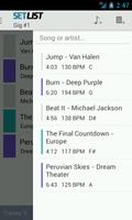 Setlist Pro capture d'écran 2