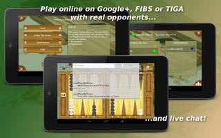برنامه‌نما Backgammon Mobile عکس از صفحه