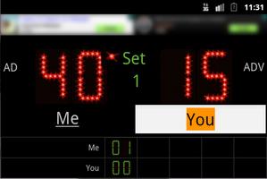 Scoreboard Tennis ++ Screenshot 1