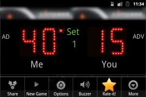 Scoreboard Tennis ++ captura de pantalla 2