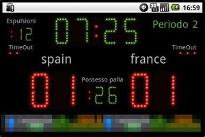 Scoreboard Waterpolo ++ اسکرین شاٹ 1
