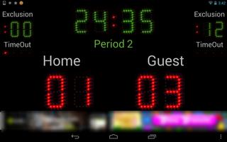 Scoreboard Handball ++ screenshot 3