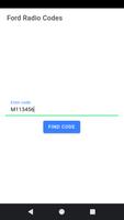 Radio Code for Ford โปสเตอร์