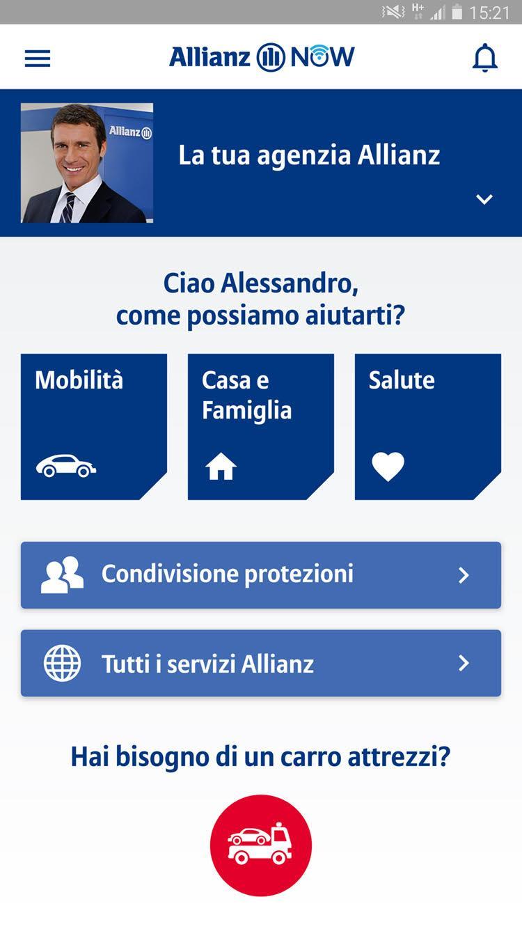 app allianznow scarica