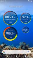 Battery Clock Pro الملصق