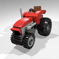 Bricks Instruction Tractor with trailer Ekran Görüntüsü 3