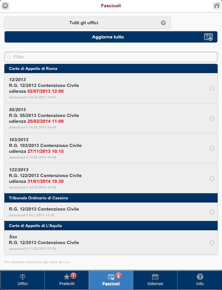 scarica app giustizia civile