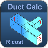 Duct Calc pressure drop method simgesi