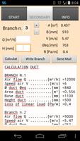 Duct Calc pressure drop method الملصق