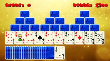 Tri Peaks Gold Solitaire Card পোস্টার