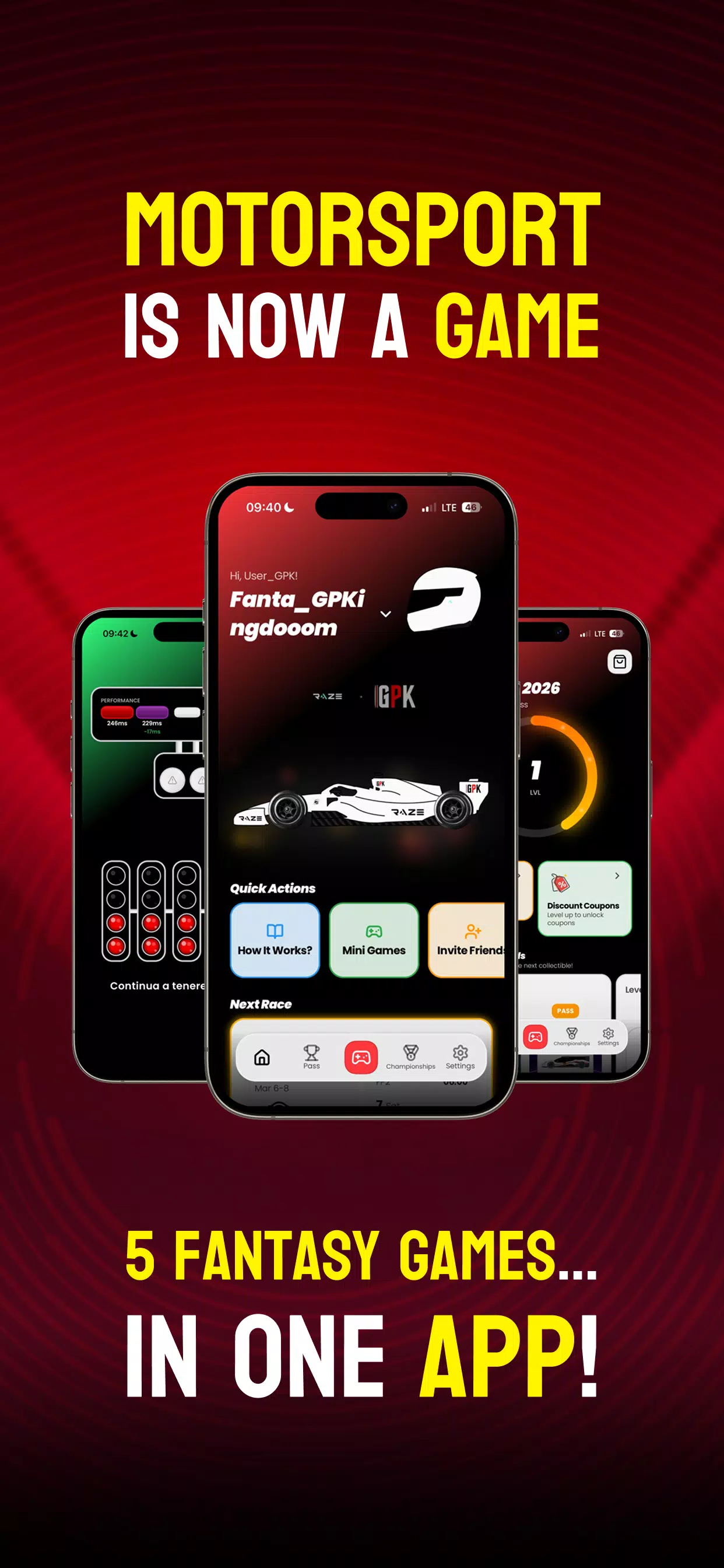 GPK Games: Fantasy Motorsport