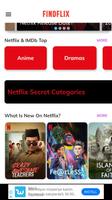Findflix (Netflix Categories) capture d'écran 1