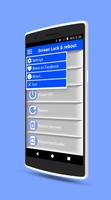 Poster Screen lock & reboot widget