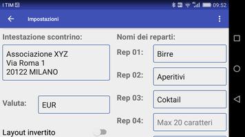 Registratore cassa + stampa BT Screenshot 1
