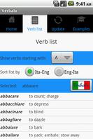 Italian verb conjugator スクリーンショット 1