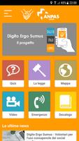 Digito Ergo Sumus - Anpas Liguria पोस्टर