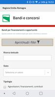 Bandi e concorsi - Regione Emilia-Romagna capture d'écran 1